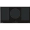 Balay, piastra a induzione, 90 cm di larghezza, Flex Induzione, 3 zone, zona 32 cm, 11 livelli, funzione Sprint, nero, 3EB999LH