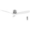 Cecotec Ventilatore da Soffitto Energysilence Aero 5400, 40W, Motore DC, Diametro 132cm, 3 Pale, Timer, 6 Velocità, Telecomando, Funzione Estate o Inverno, Design Silenzioso