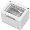 Aigostar Cassetta esterna impermeabile 3 moduli custodia IP55 per pulsanti compatibile anche con BTicino Matix