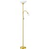 Eglo Leuchten my light Piantana in stile contemporaneo UP2 oro satinato a 2 luci 82843/20