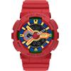 RORIOS Orologio Coppia Elettronico Orologio da Polso Multifunzione Militare Orologio Uomo Donna Orologio Digitale Quarzo Resina Cinturino per Ragazze Ragazzi Rosso chiaro A