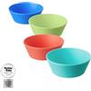 Nuby Good Square Meal - Ciotole per lo svezzamento dei bambini, durevoli, lavabili in lavastoviglie, auto-alimentate (confezione da 4)