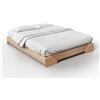 Vivere Zen Letto artigianale - Tarassaco (Faggio Massiccio) (Misure Est. 167x207 (Int. 160x200) )