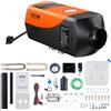 VEVOR Riscaldatore d'Aria Diesel per Auto Camper Camion RV 12&24V 2KW Temperatura Regolabile 8℃ -36℃ Controllo Remoto, Riscaldatore da Parcheggio per Auto Consumo di Carburante 0,16-0,26L/h BTU 10-15m²
