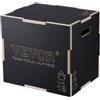 VEVOR Scatola Pliometrica 3 in 1 Jump Box Fitness Crossfit Legno Antiscivolo Altezza 50/45/40 cm Carico 204 kg per Allenamento Pliometrico Step-up Push-up Squat Home Gym