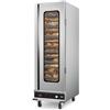 VEVOR Hot Box Food Warmer, Scaldavivande a 16 Ripiani con Vassoio per l'Acqua, Singola Porta Trasparente Ripiani Regolabili, Armadio Scaldavivande in Acciaio Inox, Ideale per Conservare Ristorante
