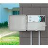 Rain programmatore IONIC VISION OUTDOOR a 4 settori 24 volt trasformatore interno con nuvola mini wifi vision