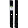 Maxpower 561811B - Set di 2 Lame 3-N-1 per Molti Modelli di tagliaerba da 42 di John Deere, sostituisce OEM GX22151 e GY20850