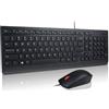Lenovo Tastiera Lenovo con mouse Nero [4X31R64420]