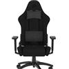 Corsair Sedia gaming Corsair TC100 Relaxed Nero/Grigio
