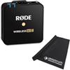 RØDE Rode Wireless GO II TX modulo microfono wireless singolo + panno in microfibra keepdrum