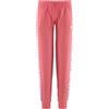 Kappa - Pantaloni Tuta, Donna, Rosa, Cotone, Sport Street, 222 Banda BARNUI 2, Taglia: XS