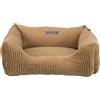 TRIXIE Cuccia per cani Marley 60 x 50 cm in ocra, per cani di piccola taglia - accogliente cestino per cani con rivestimento in tela di cotone di alta qualità - morbido e lavabile - 37693