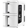 NINJA SharkNinja SL400EUWH friggitrice Doppia 9,5 L Indipendente 2470 W Friggitrice ad aria calda Bianco
