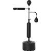 DecHome Sacco Boxe da Terra con 2 Speedball e Barra Girevole Nero A211120AO69 DecHome