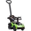 DecHome Macchina a Spinta 2 in 1 Lamborghini Cavalcabile per Bambini da 1+ Verde DecHome