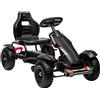DecHome Go Kart a Pedali Bambini 5-12Anni Sedile Regolabile Freno a Mano BKEF285 DecHome