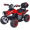 Globo Macchina Elettrica per Bambini 3+ Anni Quad Elettrico Rosso Espidko 42897 Globo