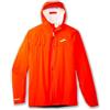 BROOKS 211448686 High Point Waterproof Jacket Giacca Uomo Cherry Tomato/Phantom Grey Taglia 40