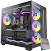EMCA4 Computer Gaming PC Assemblato Ryzen 9 9950X3D - RTX 5080 16GB - SSD M.2 1TB nvme Gen4 - Ram 32GB DDR5 6000mhz EXPO - ARGB - Windows 11 - WIFI + BLUETOOTH - DIssipatore a liquido 360mm NERO