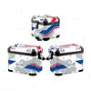 Kit Protezioni Adesivi per Valigie ALU compatibili per BMW Rallye R1200 R1250 GS