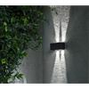 ONDALUCE CICIRIELLO DOUBLE CUBE APPLIQUE DA ESTERNO IP65 BIEMISSIONE DI LUCE LED 20W LUCE 3000K-4000K 3 COLORI MODERNA