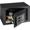 Burg-Wächter Cassaforte per mobili con serratura elettronica, Favor, 8,6 l, 4,6 kg, S3 E, nero, FAVOR S3 E, HxLxP 200 x 310 x 200 mm