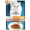 Purina Cat Gourmet Perle Trionfo di Salsa con Salmone - Bustina Da 85 Gr