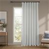 HPD Half Price Drapes BOCH-LN1855-120-DW - Tenda oscurante extra larga in lino, 1 pannello, 100 x 120, colore: Ostrica