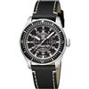 Luminox Orologio analogico automatico da uomo con cinturino in pelle XA.9601, Nero, Cinturino