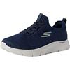 Skechers Gowalk Flex-Pattini Sportivi con Scarpe da Ginnastica in Schiuma raffreddata ad Aria, Uomo, Navy Blu 2, 41 EU X-Larga