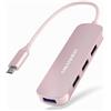 MEANHIGH USB Hub 4-Port per Laptop USB 3.0/2.0 Multiple USB Port Expander Dongle per MacBook, Surface Pro, XPS, PC, Flash Drive, Mobile HDD