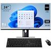Outlet Computer Outsider Outlet Computer - All In One - Schermo 23,8 - Windows 11 Pro 64 bit - FHD IPS - USB, HDMI - Webcam - Bianco (CPU: i5 - RAM 16 GB)