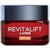 L'Oréal Paris Crema Viso Giorno Revitalift Laser, Azione Antirughe e Anti-Età, Con Acido Ialuronico, Vitamina C e Pro-Retinolo, Anti-macchie, Protezione SPF 25, 50 ml