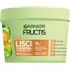 Garnier Fructis Maschera, Per Capelli Lisci e Lucenti a Lungo, Effetto Anti-Crespo, Trattamento Lisciante alla Cheratina Vegetale e Olio di Argan, Lisci Cheratina, 370 ml