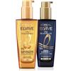 L'Oréal Paris Elvive Kit per Capelli Secchi con Olio Sublimatore del Capello per il Giorno, e Siero Midnight per la Notte, Lucentezza Straordinaria e Nutrimento Intenso, Olio Straordinario