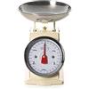 Excelsa Vintage Bilancia Meccanica, Acciaio Inox, Crema, Sensibilità: 3 kg/10 g