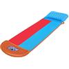 Bestway-52478 H2OGO Doppio Scivolo Tsunami Splash Ramp 4,88m, Tinta Unita, Multicolore, Double Slide, 52478