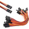 VUNIVERSUM Servo Patch Prolunga JR Futaba Robbe Hitec, compatibile con maschio a maschio, cavo patch 26 AWG per ricevitore giroscopio modellismo (10 x 20 cm)