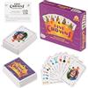 JWTRSVTY 5 Crowns Card Game, Five-Star Crown Gioco Di Carte, Gioco Di Carte Ramino Poker, Cinque Crowns Poker Giochi Carte Essenziali, Gioco Notturno Preferito Feste Famiglia (Versione Inglese)