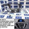 G.M. Production MASCHERINA PER AUTORADIO NAVIGATORE GPS 2 DIN FORD TRANSIT CUSTOM NEBULA GLOSSY