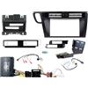 G.M. Mascherina full kit autoradio Doppio 2 Din Audi Q5 2008 2016 solo guida sinistra