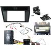 G.M. Production Kit doppio 2 DIN AUDI A4 (8K), A5 (8TF, 8F7, 8TA) 2008 a 2015 NO MMI, NO AMPLIF.
