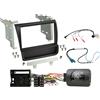 G.M. Production Kit doppio 2 DIN AUDI sola R8 dal 2007 al 2015 con recupero comandi al volante