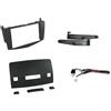 G.M. Production Mascherina autoradio navigatore doppio 2 Din Mercedes classe C dal 2007 completo