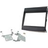 G.M. Production Mascherina radio Doppio 2 Din PORSCHE CAYENNE 2012-2016 MATT BLACK max 98x172 mm