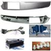MASCHERINA KIT E INTERFACCIA COMANDI AL VOLANTE 1 E 2 DIN ALFA GIULIETTA SILVER