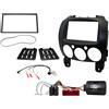 G.M. Production Kit mascherina comandi monitor autoradio MAZDA 2 da 1 e Doppio 2 Din 2008 a 2014