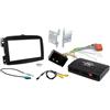 G.M.Production KIT INTERFACCIA COMANDI VOLANTE INFORMAZIONI AUTO VEICOLO FIAT 500L 2014 AL 2018