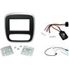 G.M. Production MASCHERINA KIT AUTORADIO MONITOR GPS DOPPIO 2 DIN OPEL VIVARO RENAULT TRAFIC LUX